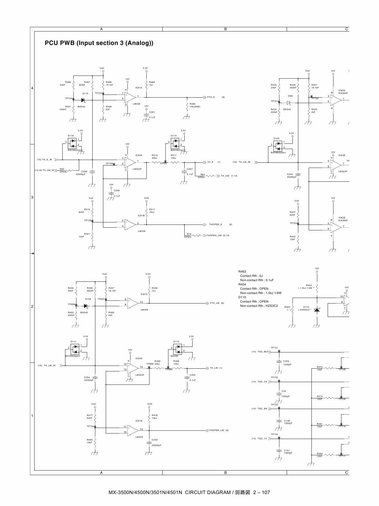 SHARP MX 3500 3501 4500 4501 FN-N Circuit Diagrams-3